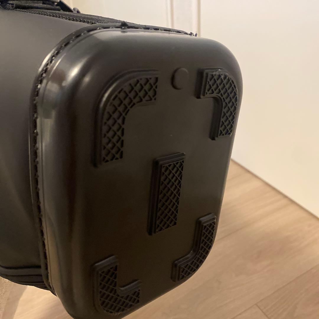 【人気 希少】デサント クラブケース 自立型 ゴルフ ブラック DESCENTE