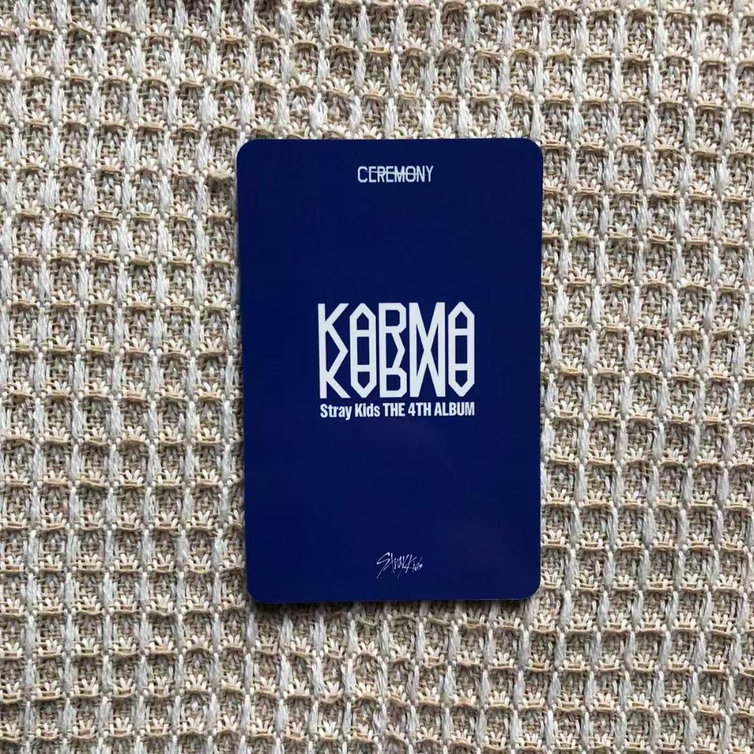 StrayKids KARMA 1週目 事前収録 ヒョンジン サノク トレカ