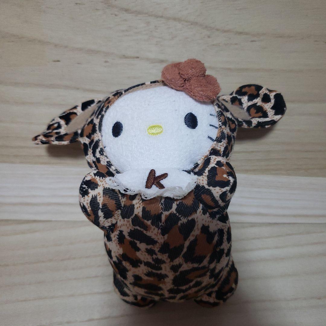 ハローキティ ヒョウ柄スタイとラトルセット