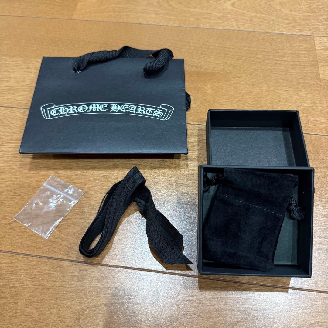 クロムハーツ　クロスモチーフ シルバーアンクレット 約20cm