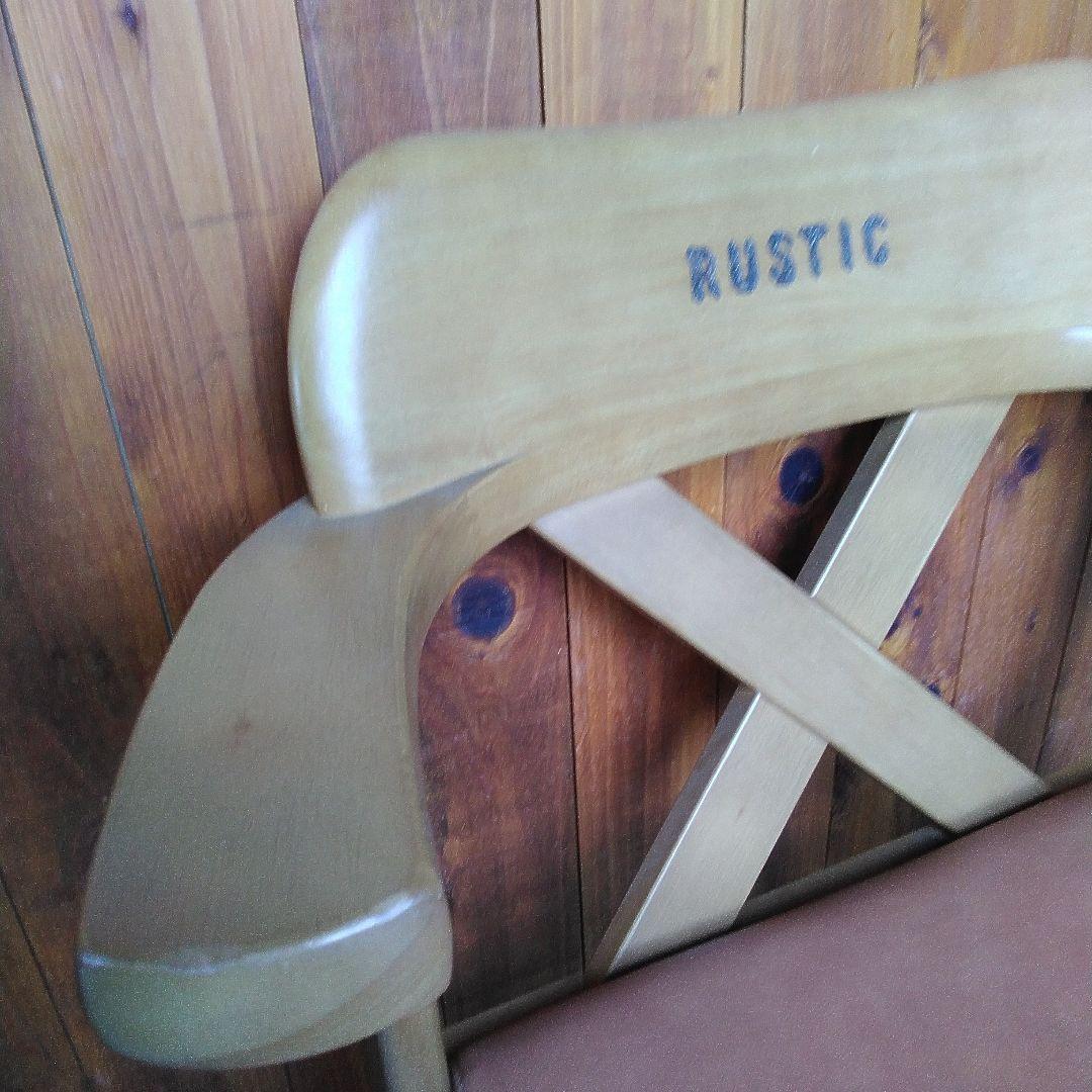 カリモクダイニングチェア　RUSTIC　ルスティック　一脚　レトロヴィンテージ④