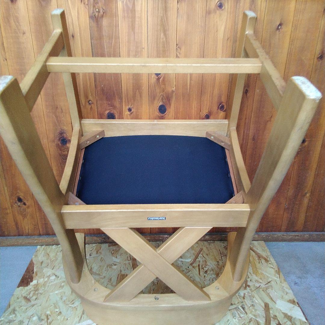 カリモクダイニングチェア　RUSTIC　ルスティック　一脚　レトロヴィンテージ④