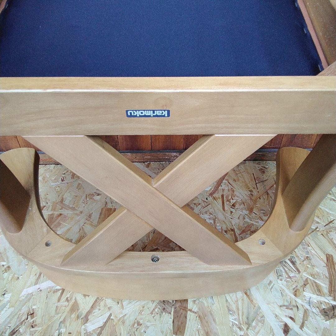 カリモクダイニングチェア　RUSTIC　ルスティック　一脚　レトロヴィンテージ④