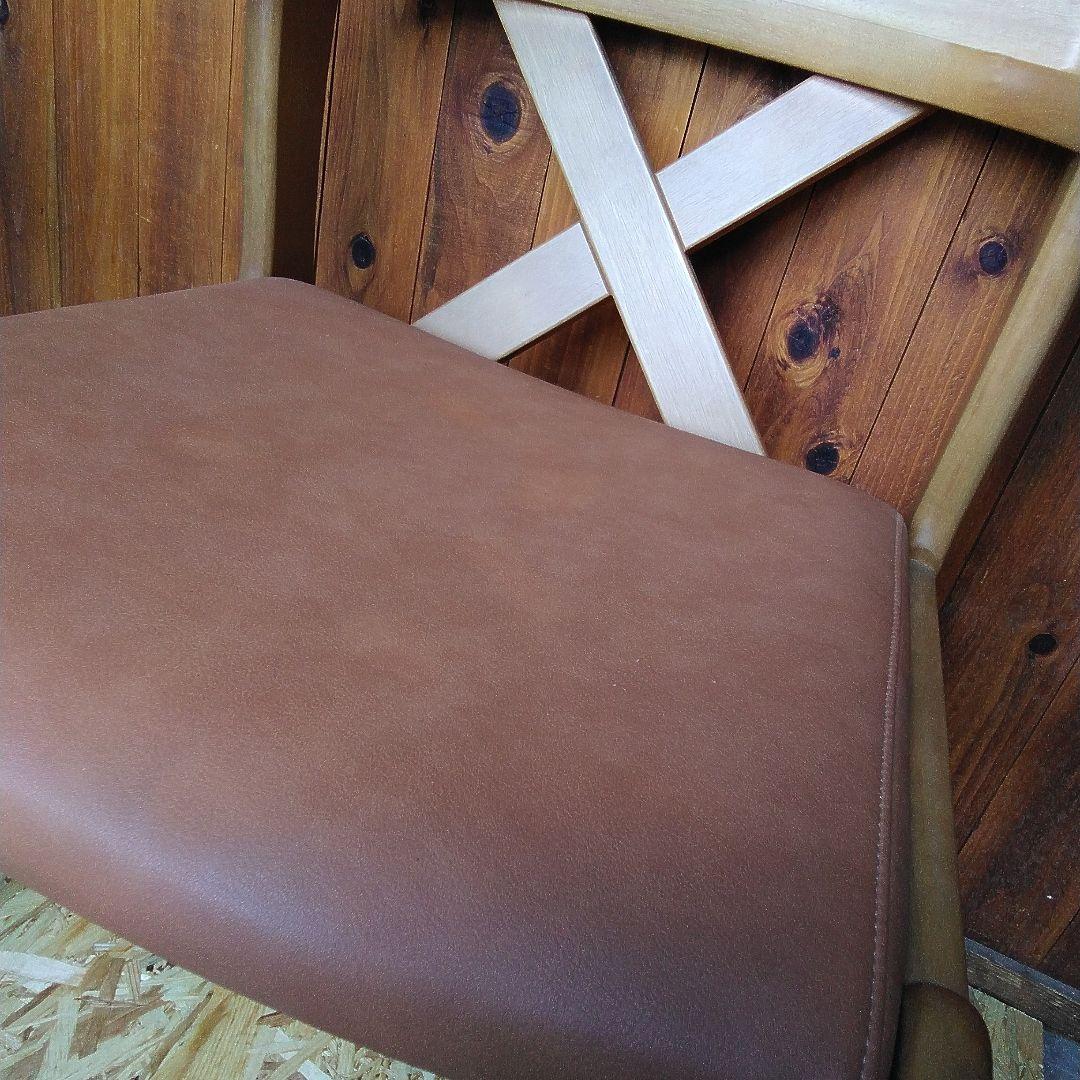 カリモクダイニングチェア　RUSTIC　ルスティック　一脚　レトロヴィンテージ④