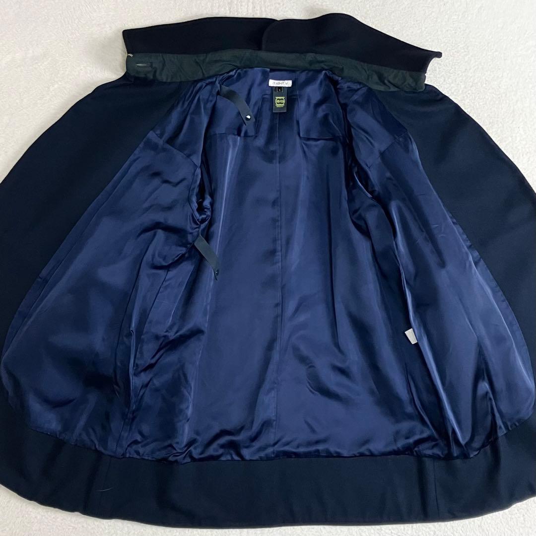 YAB-YUM ヤブヤム　コート　サイズS ブラック　日本製　匿名配送