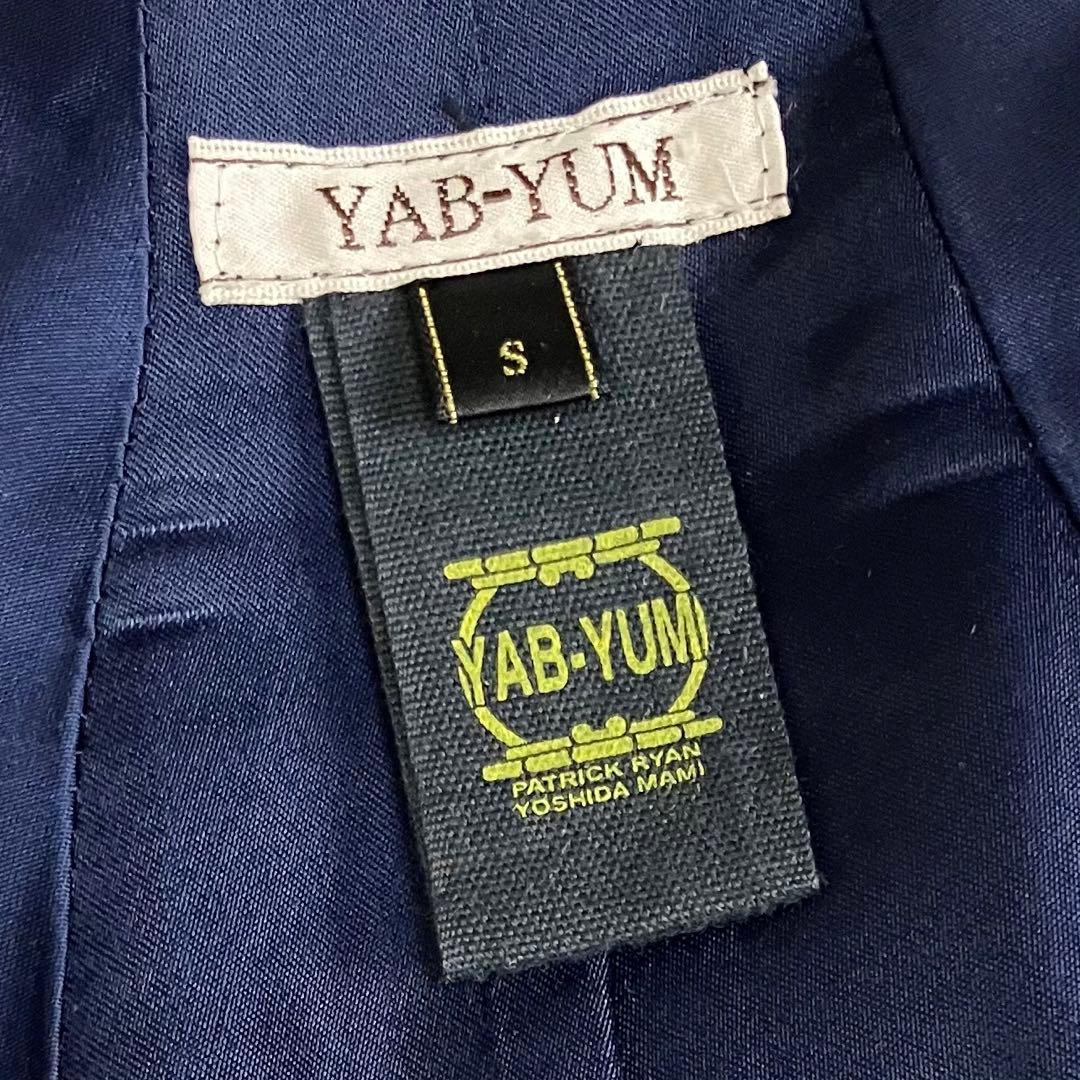 YAB-YUM ヤブヤム　コート　サイズS ブラック　日本製　匿名配送