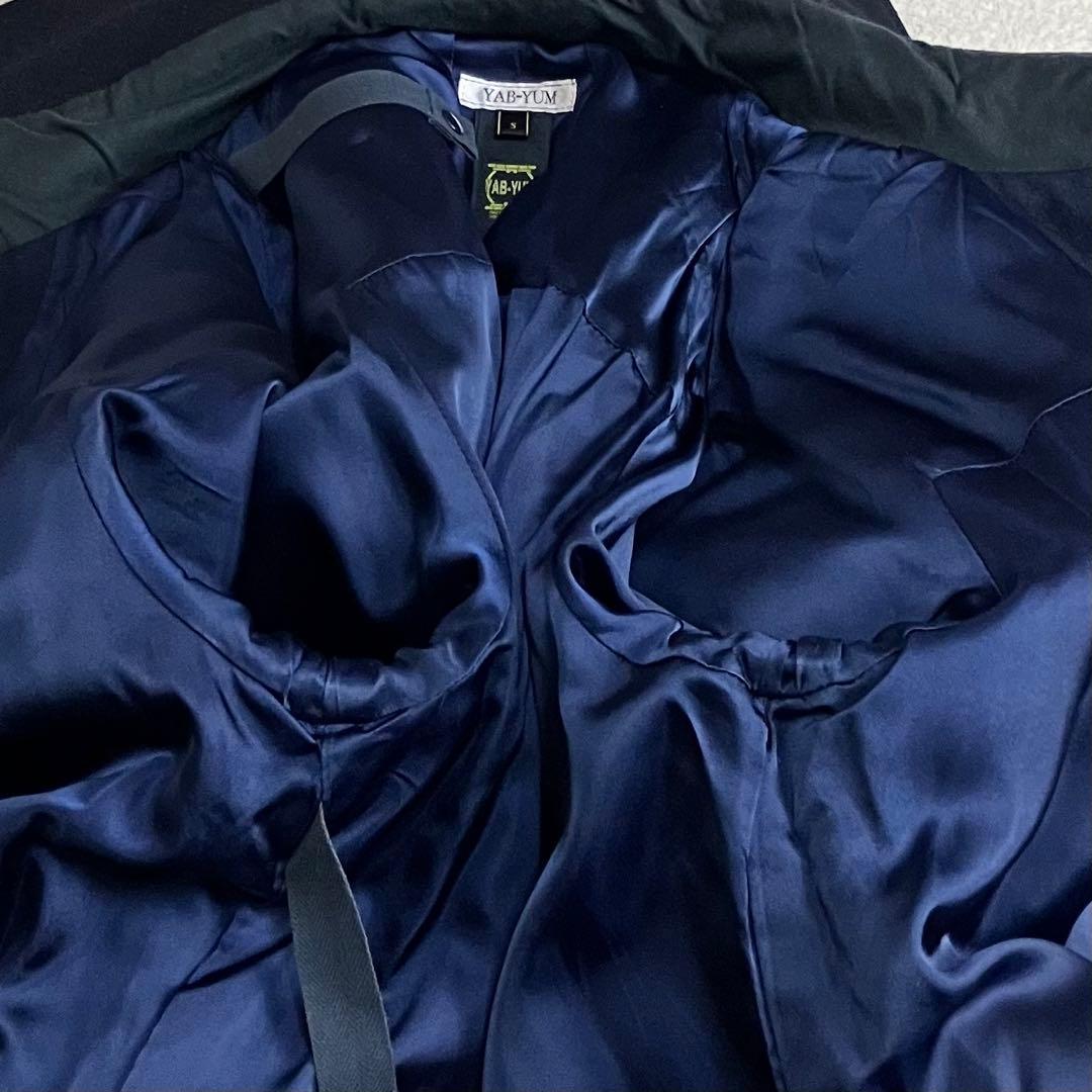 YAB-YUM ヤブヤム　コート　サイズS ブラック　日本製　匿名配送