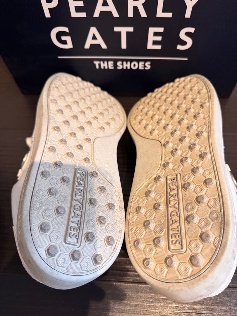 パーリーゲイツ Think Golf ホワイト ゴルフシューズ 27.5㎝