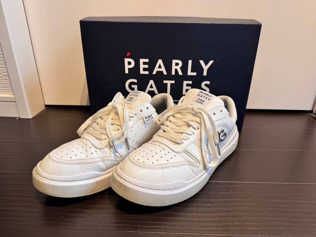 パーリーゲイツ Think Golf ホワイト ゴルフシューズ 27.5㎝