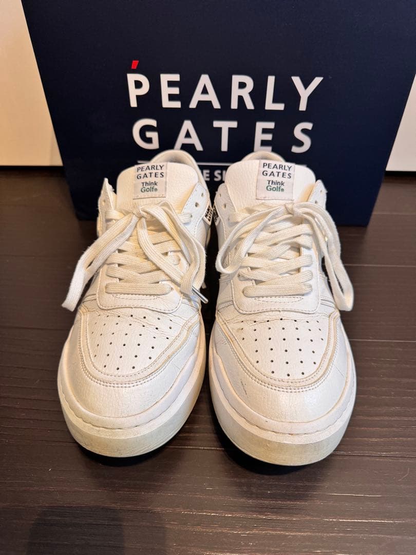 パーリーゲイツ Think Golf ホワイト ゴルフシューズ 27.5㎝