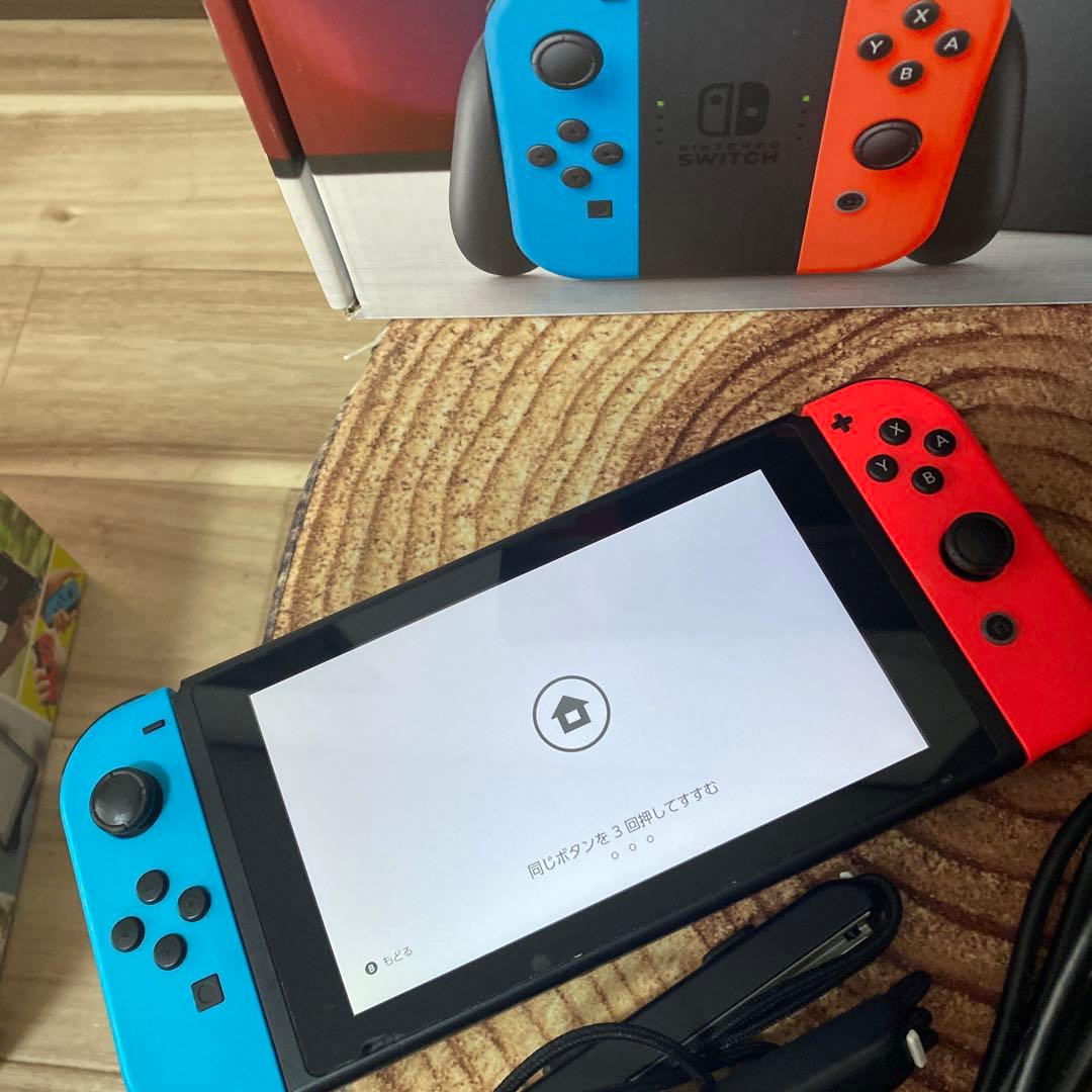 Nintendo Switch ニンテンドースイッチ本体　ネオン ②