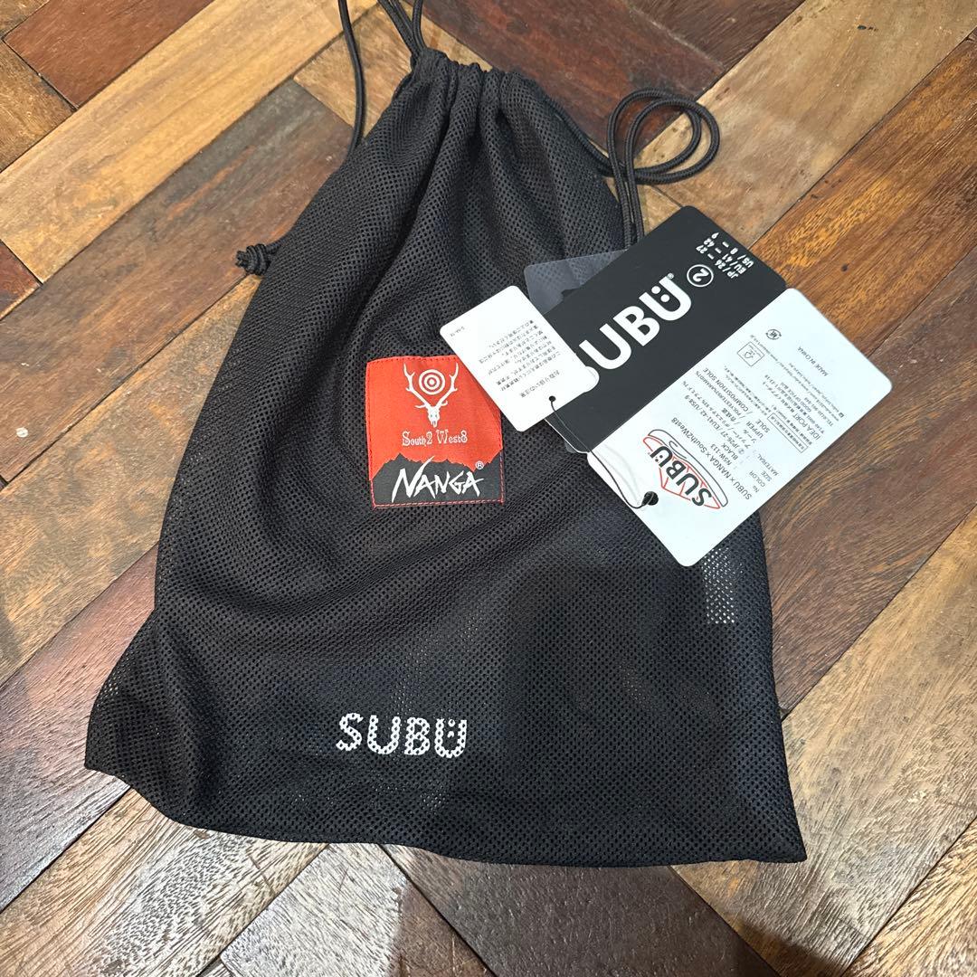 新品〈S2W8〉 × 〈NANGA〉 x 〈SUBU〉トリプルコラボレーション