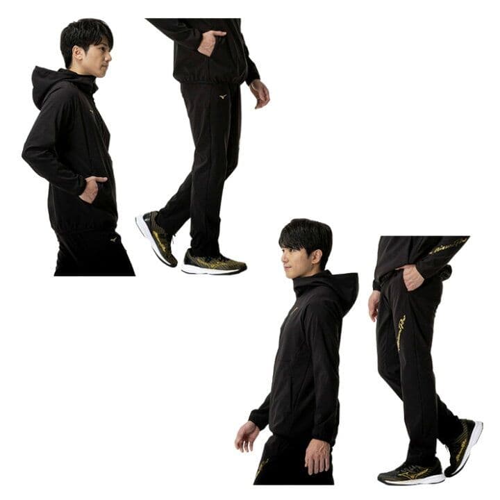 Mizuno Pro テックシールドフーディ×ロングパンツ上下セット サイズＸＯ