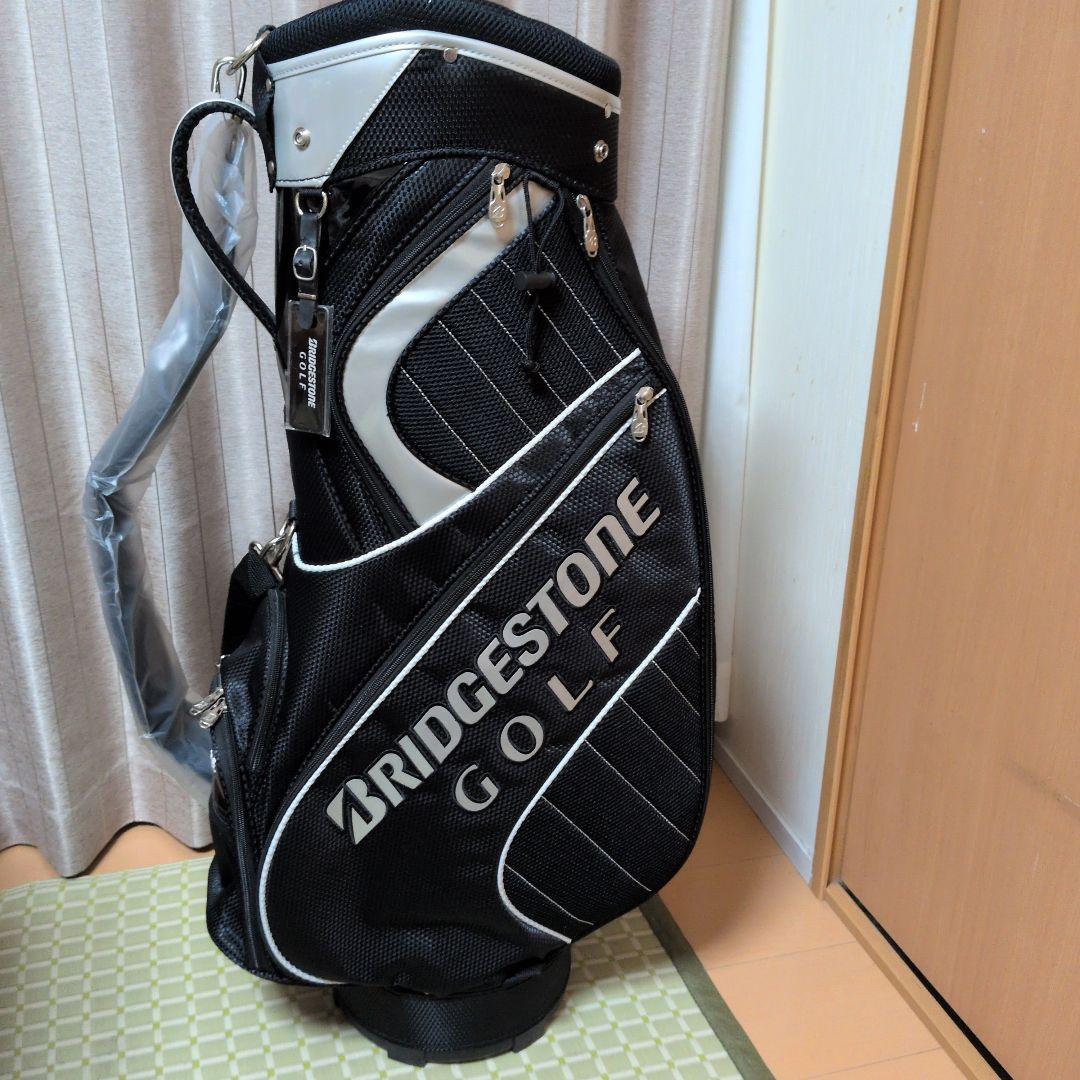BRIDGESTONE ゴルフ キャディバッグ ゴルフバッグブラック