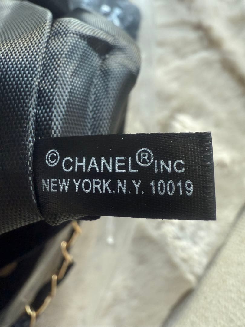 【新品未使用】CHANEL シャネルノベルティ ブラック チェーン トート 黒