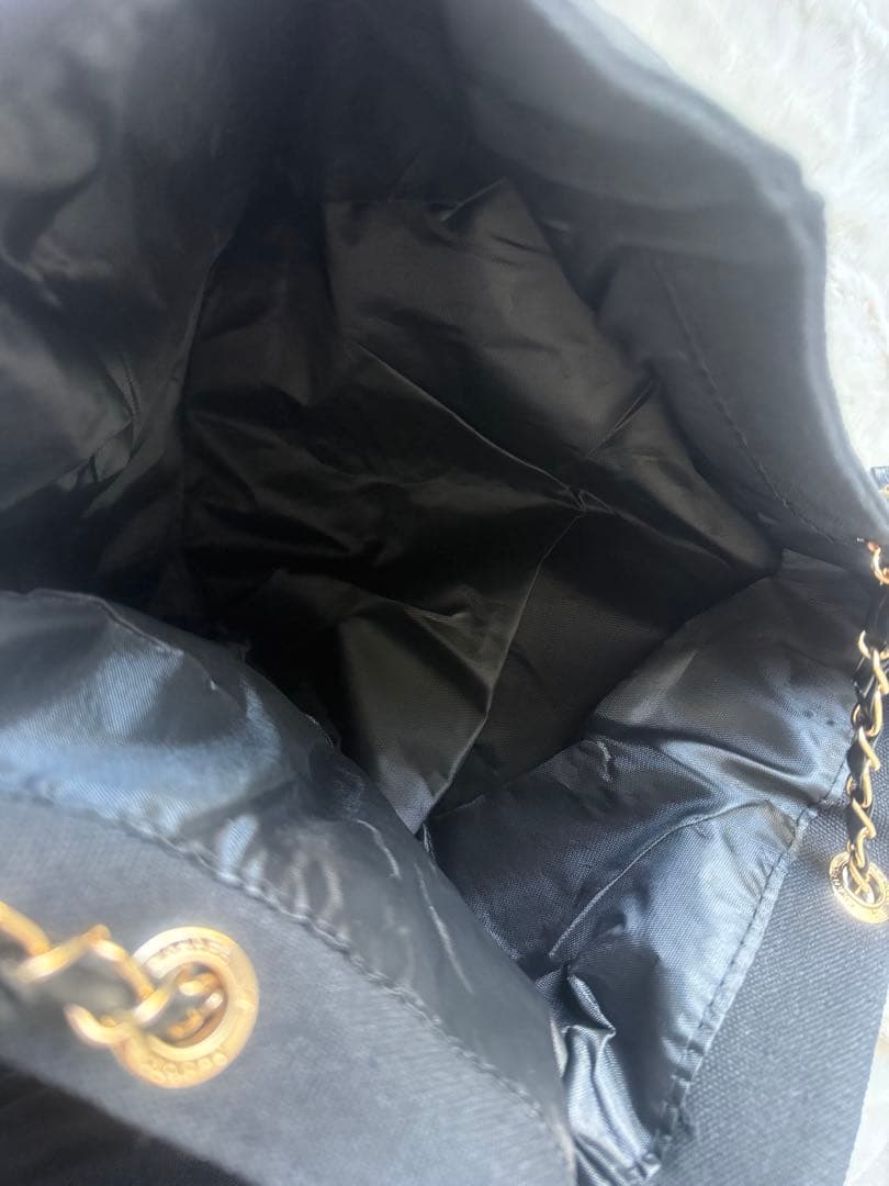 【新品未使用】CHANEL シャネルノベルティ ブラック チェーン トート 黒