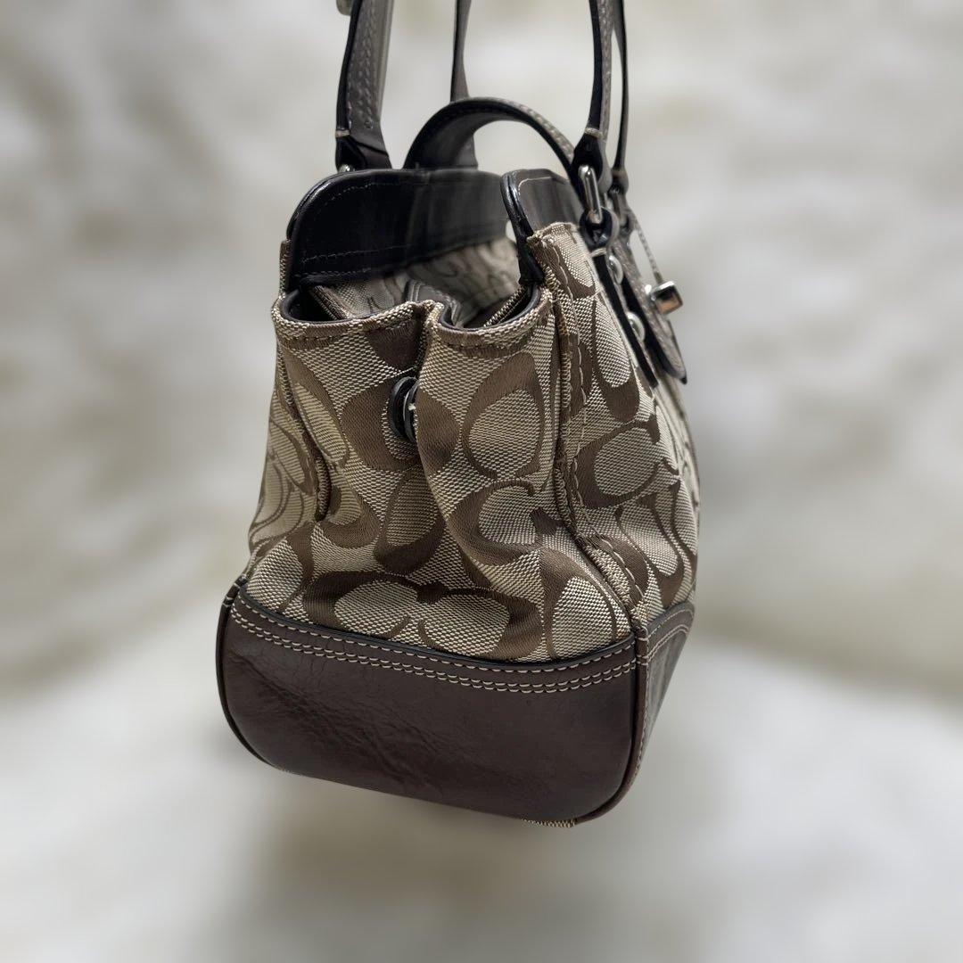 バッグ Vintage Coach One Shoulder Bag Turn Lock