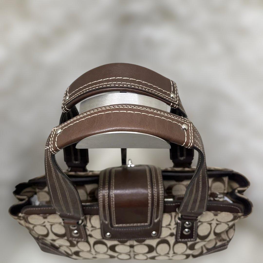 バッグ Vintage Coach One Shoulder Bag Turn Lock