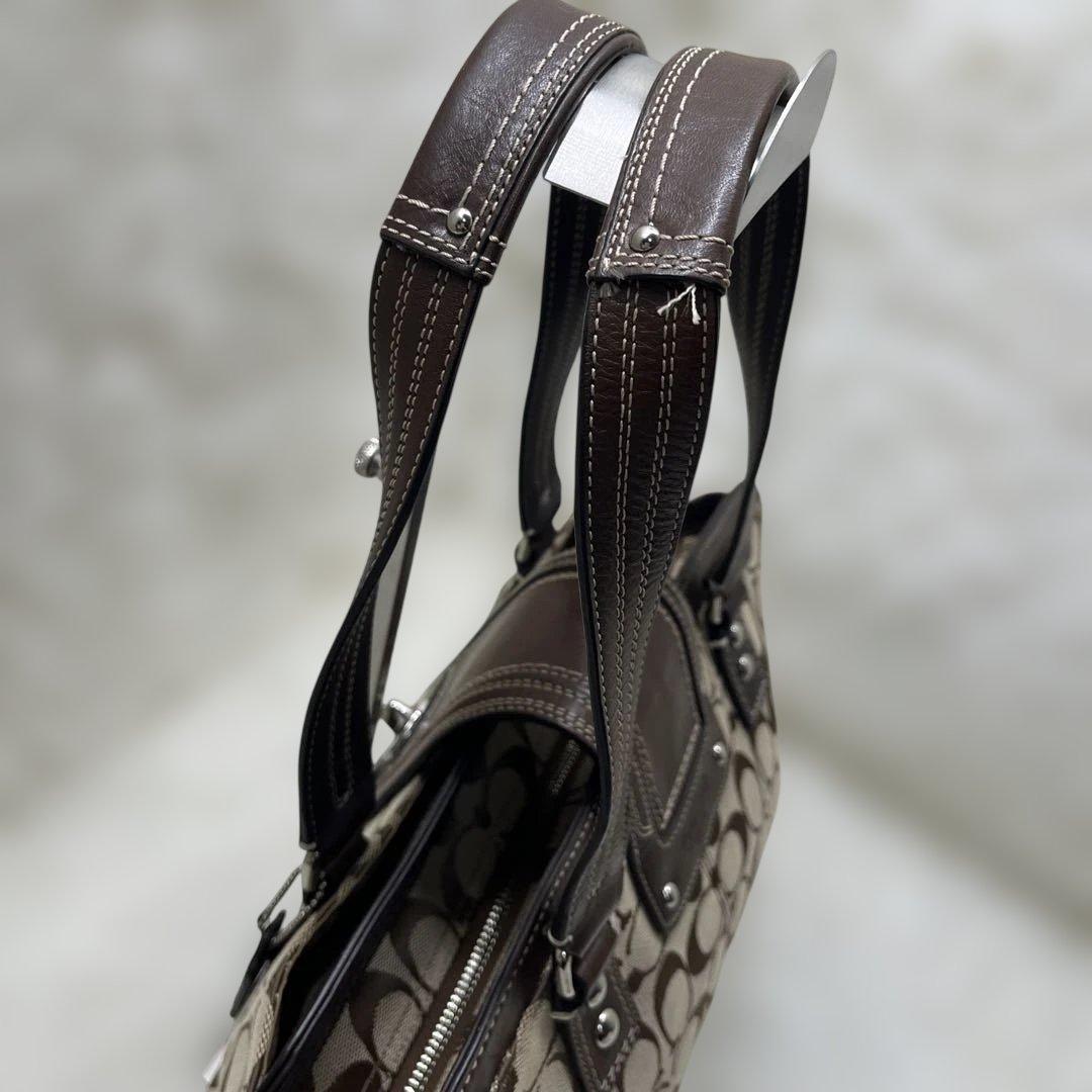 バッグ Vintage Coach One Shoulder Bag Turn Lock