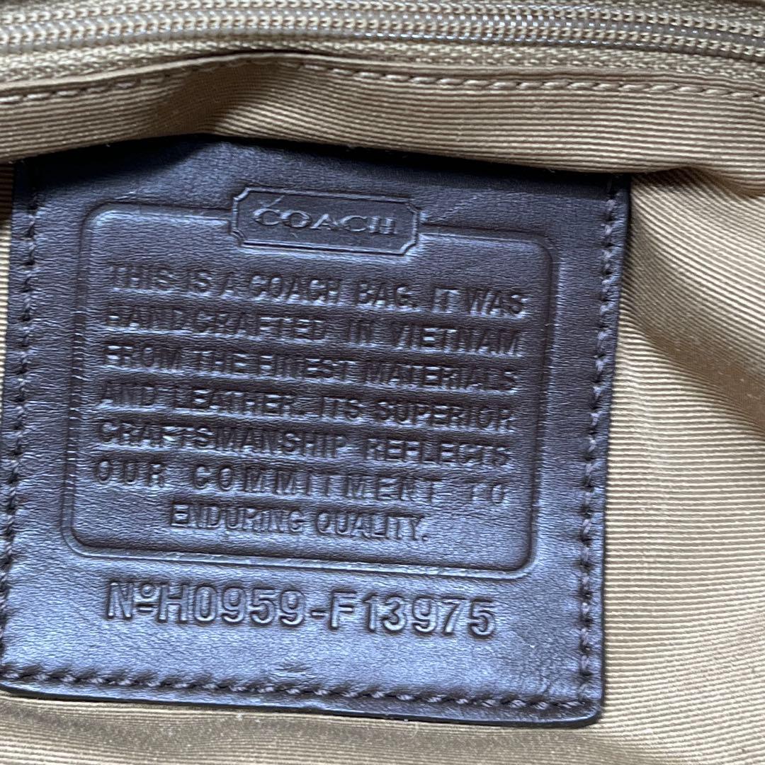 バッグ Vintage Coach One Shoulder Bag Turn Lock