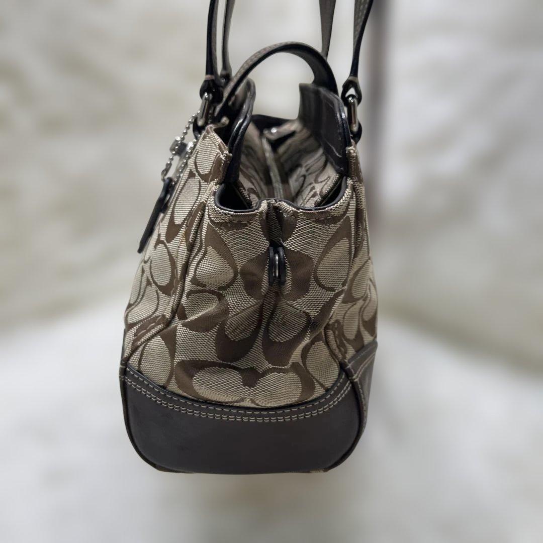 バッグ Vintage Coach One Shoulder Bag Turn Lock