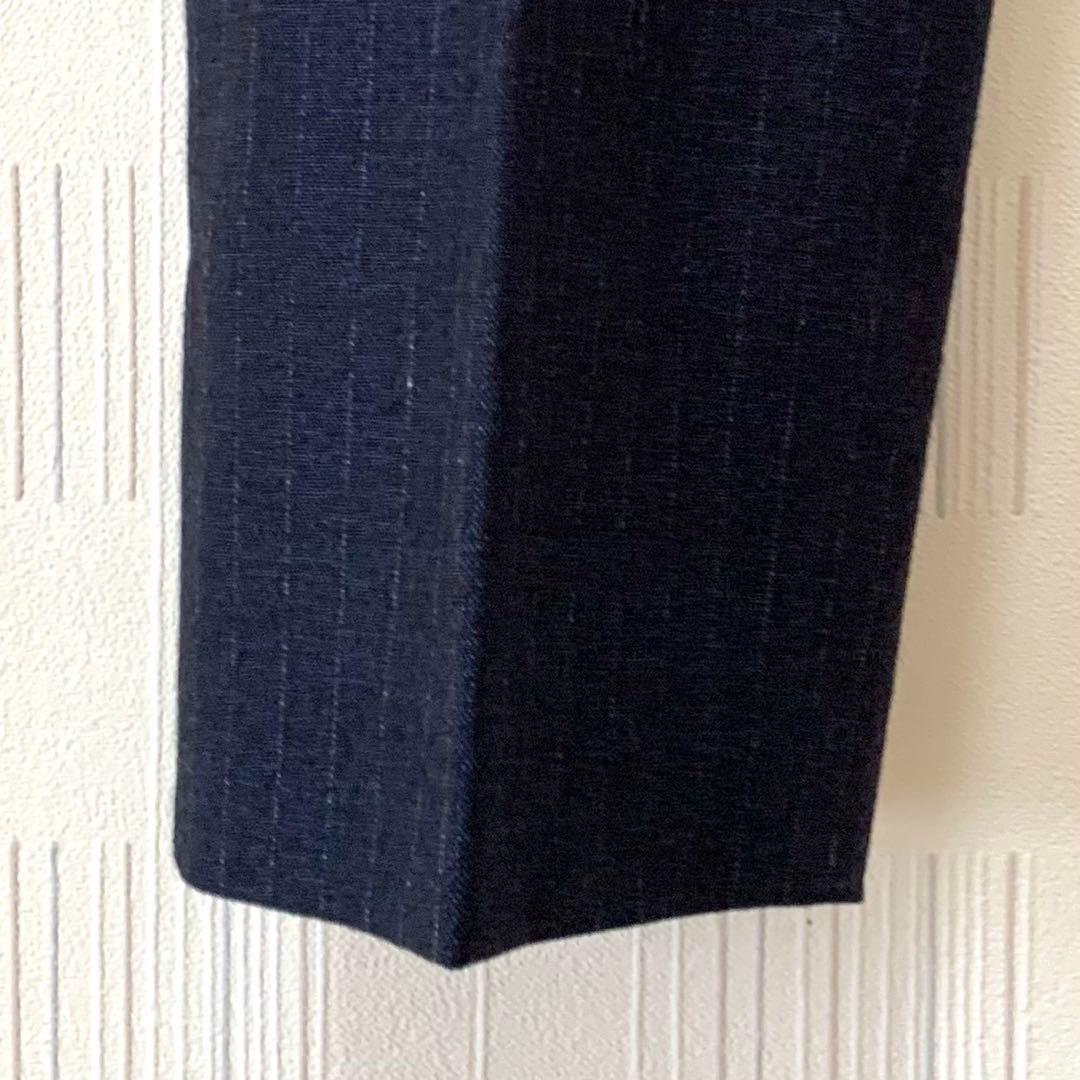 HILTON COLOMBO スーパー130'S セットアップ スーツ 上下　紺