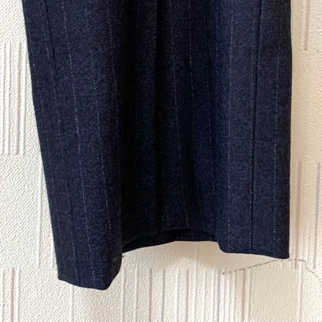 HILTON COLOMBO スーパー130'S セットアップ スーツ 上下　紺