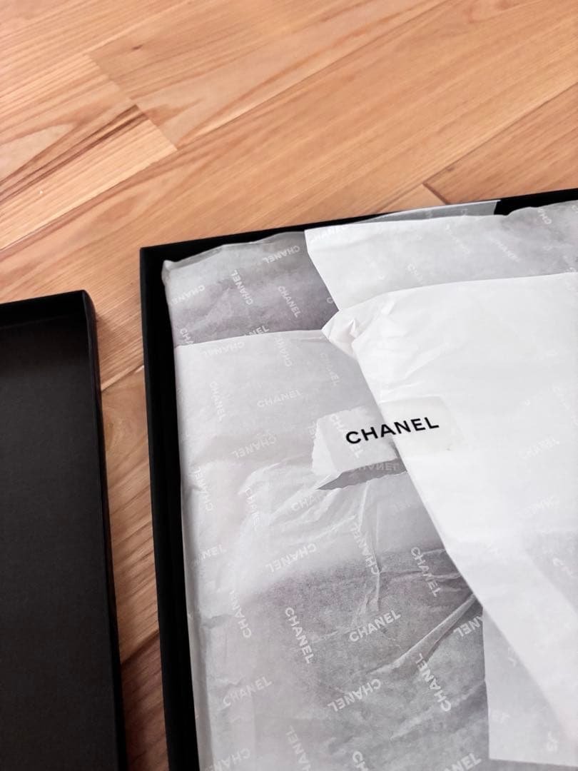 CHANEL ワインレッド手袋 CCロゴ付き