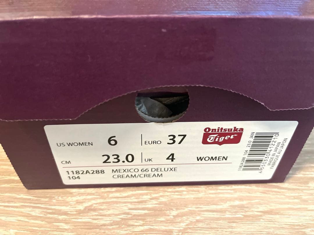 日*0様 オニツカタイガー 日本製 MEXICO 66 DELUXE