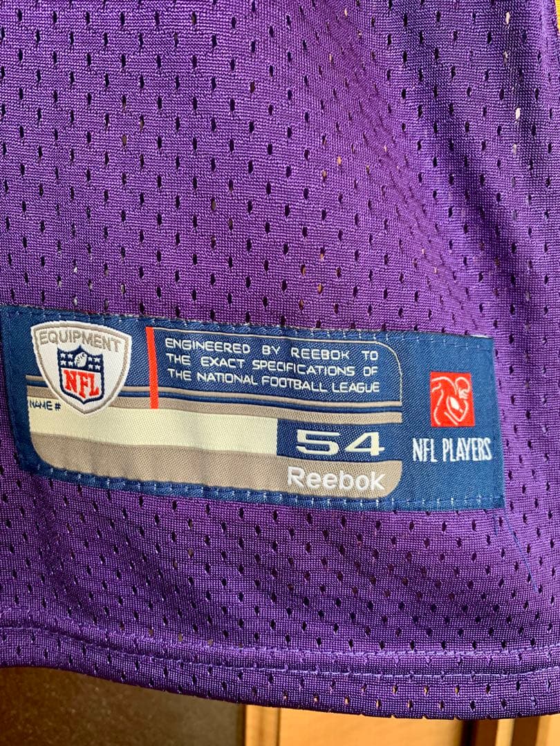 NFL MINバイキングス ブレットファーヴ autoオーセンティックジャージー