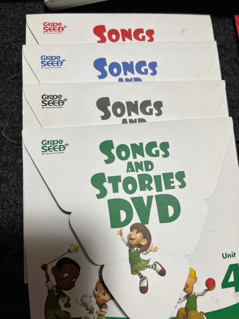 GrapeSEED Songs and Stories 本、CD、DVDセット