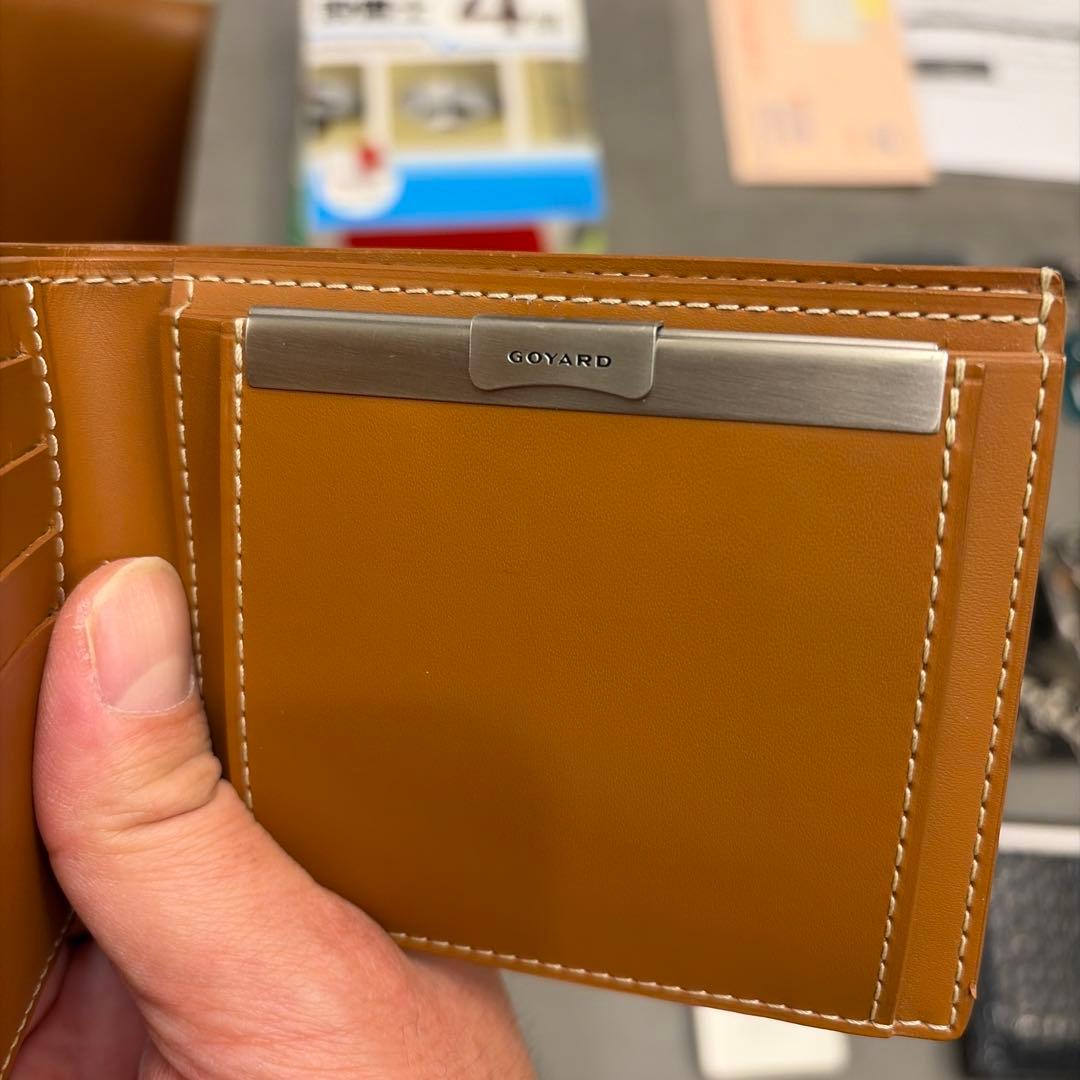 Goyard 二つ折り財布 モノグラムブラウン