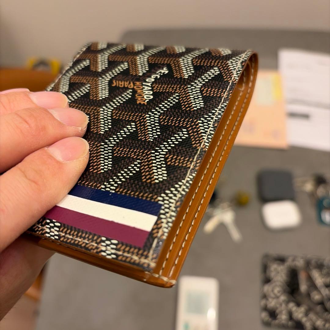 Goyard 二つ折り財布 モノグラムブラウン