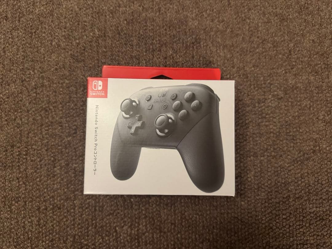 Nintendo Switch グレー 本体＋純正Proコントローラー 2個付き