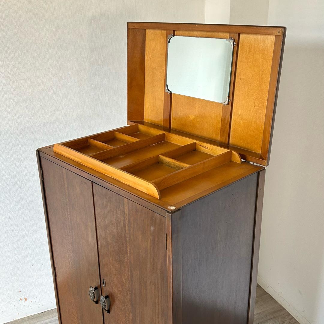 アンティーク 家具 ジェントルマン ワードローブ 英国製 522A