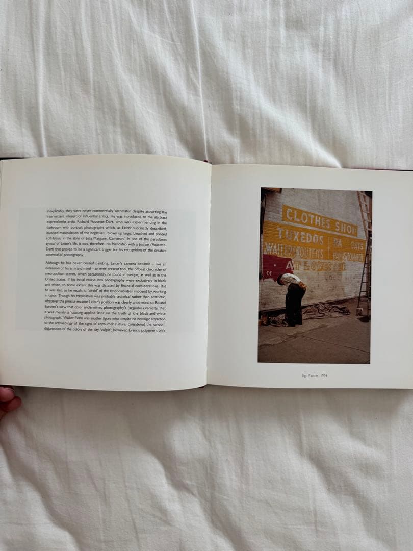 SAUL LEITER Early Color 英語版