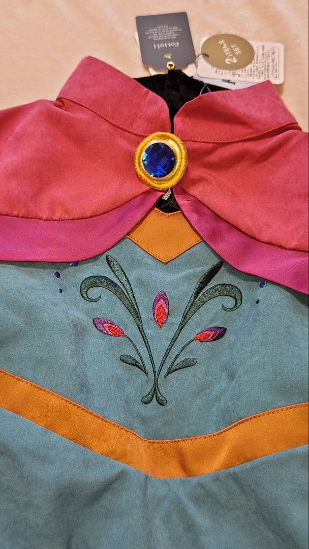 バースデイ コトリ アナ雪 エルサ 戴冠式 ドレス 130サイズ