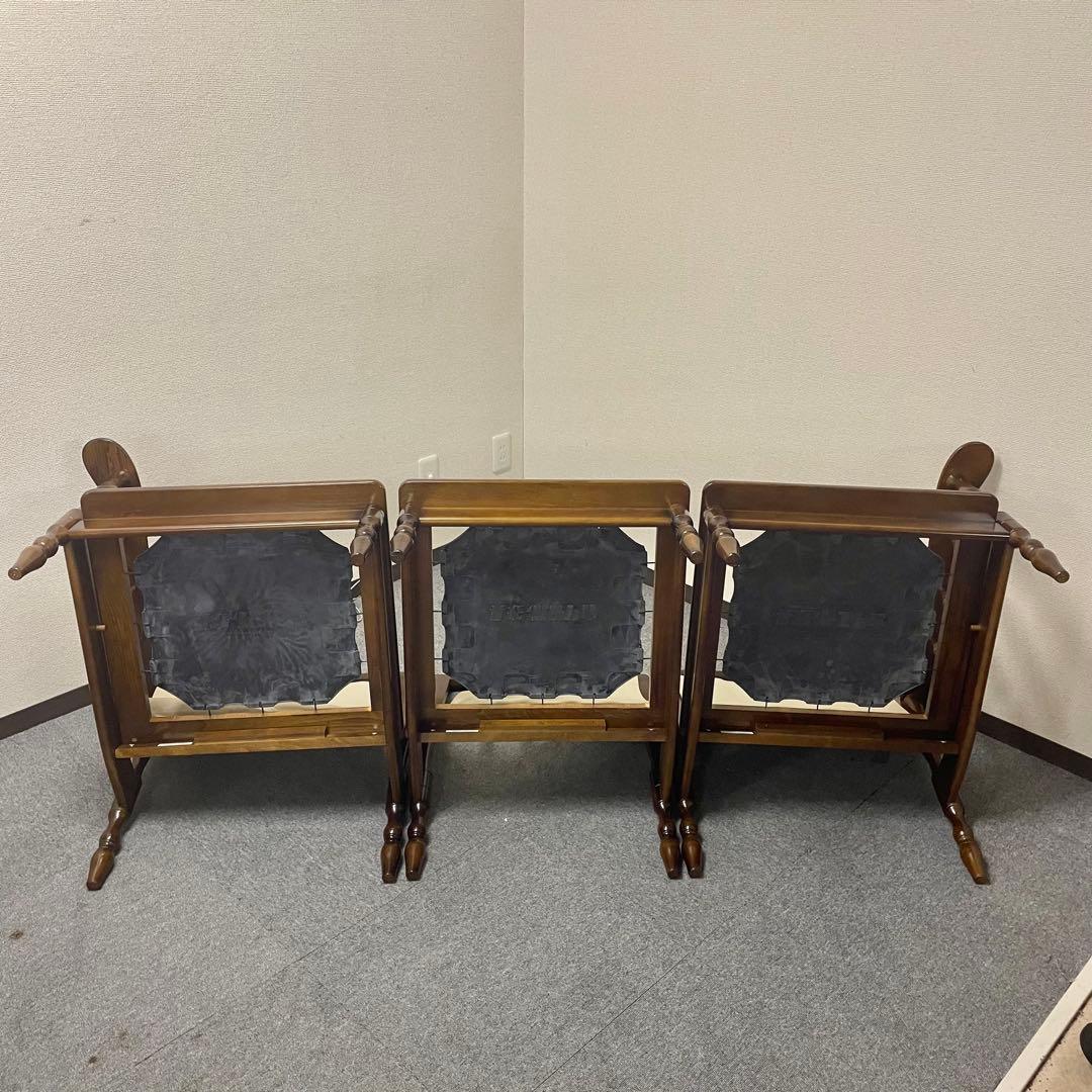 【良品】カリモクセパレートソファ 3人掛け トリプルソファ 3P WC60モデル