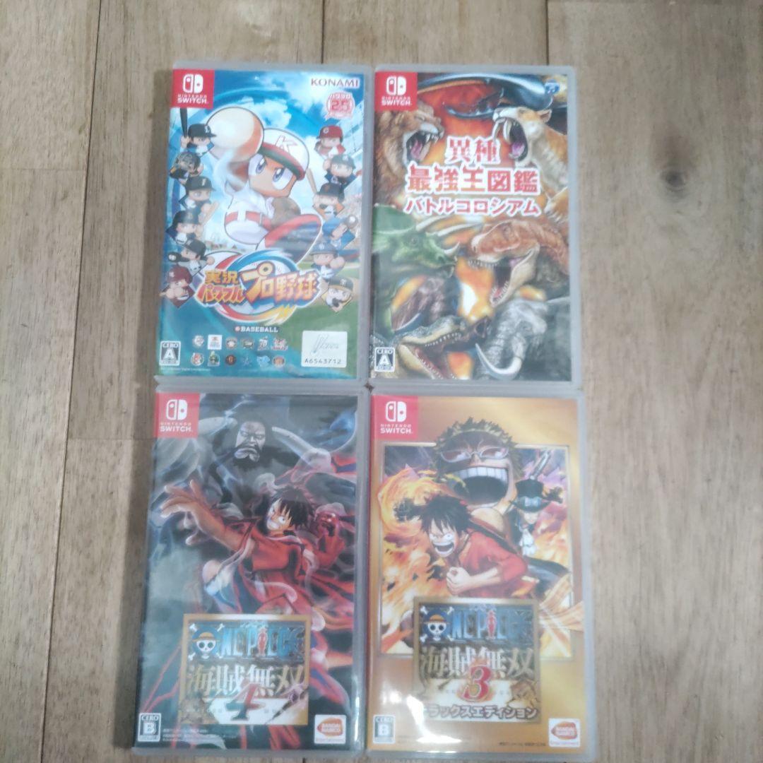 ワンピース 海賊無双3 4　実況パワフルプロ野球　異種最強王図鑑