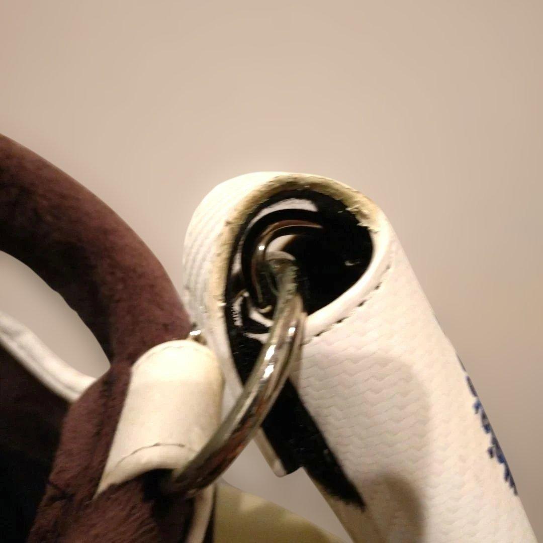 Aloha Standard ゴルフキャディバッグ ホワイト/ネイビー レア