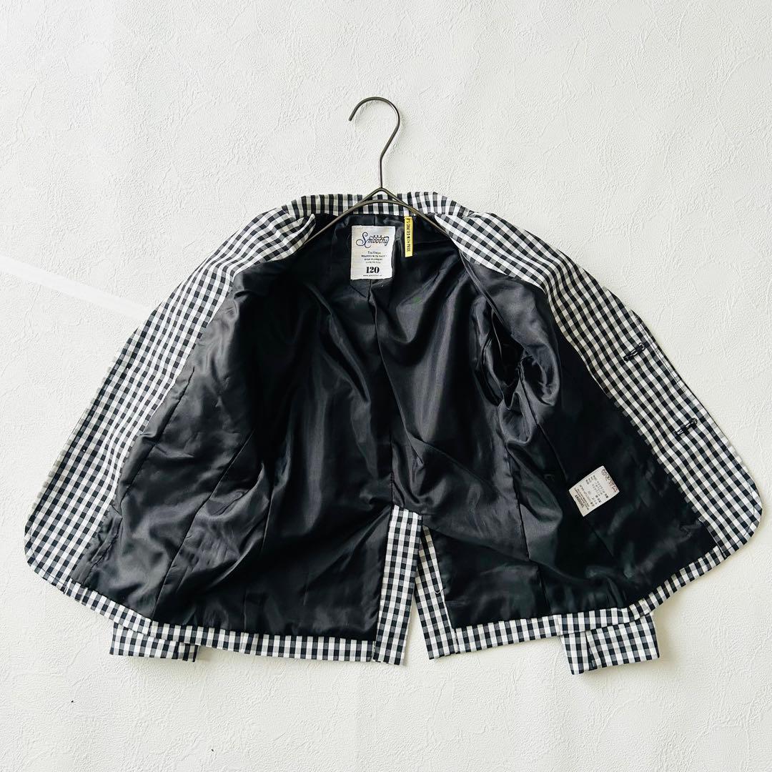 2867Z 美品 スムージー 男の子 キッズスーツ 4点セット 半ズボン 120