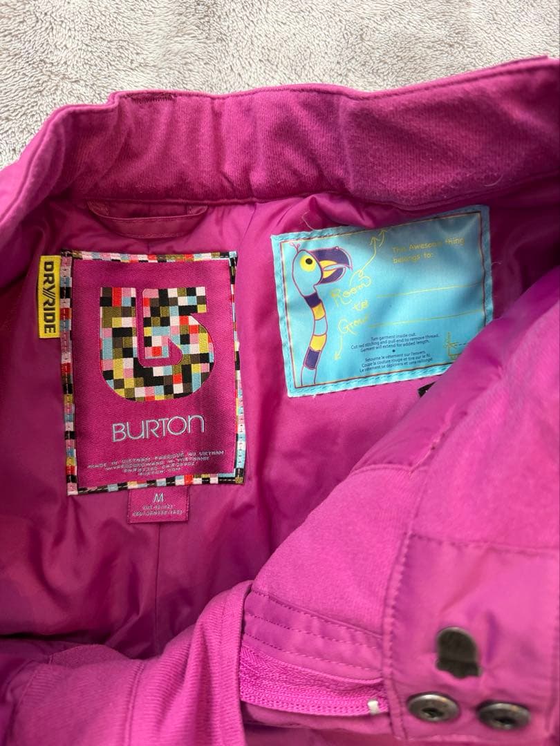 BURTONアナ雪　キッズスノーウエアセット　Mサイズ