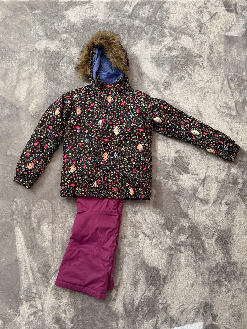 BURTONアナ雪　キッズスノーウエアセット　Mサイズ