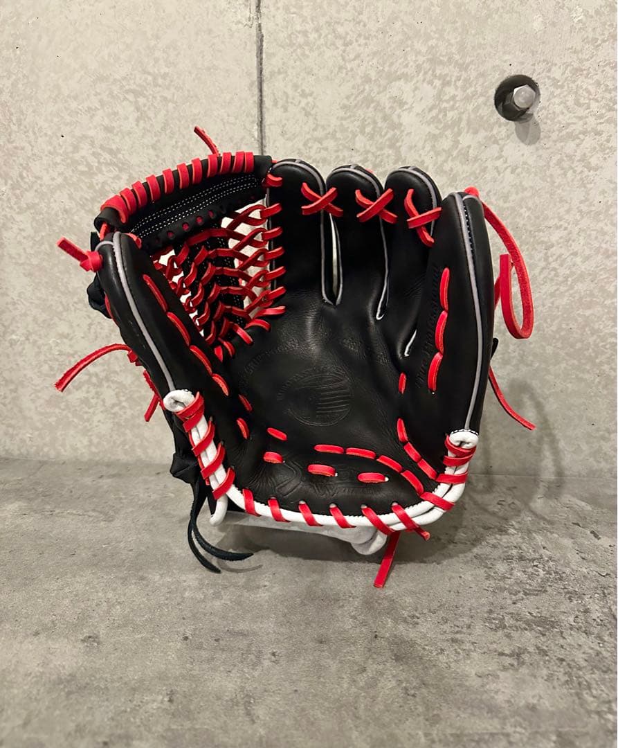 屋外 未使用品 久保田スラッガー オーダー 内野手用 湯もみ型付け済み