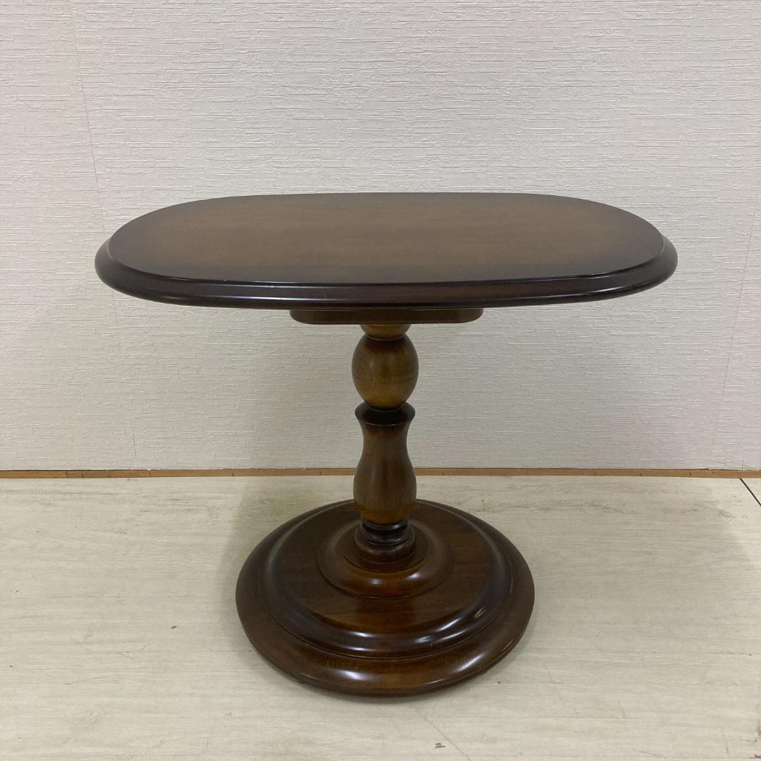 【カリモク】コロニアル　カフェテーブル　サイドテーブル　ローテーブル