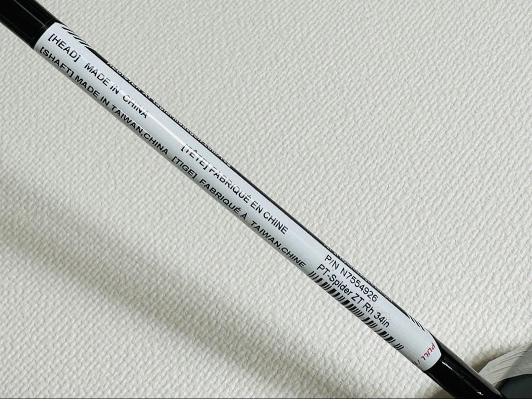 新品◆ Spider ZT STANDARD ◆ スパイダー ゼロトルク パター