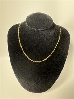 《美品/日本製18金》K18ゴールド リンクチェーン ネックレス2.07g