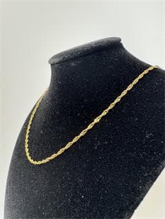 《美品/日本製18金》K18ゴールド リンクチェーン ネックレス2.07g