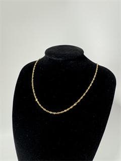 《美品/日本製18金》K18ゴールド リンクチェーン ネックレス2.07g