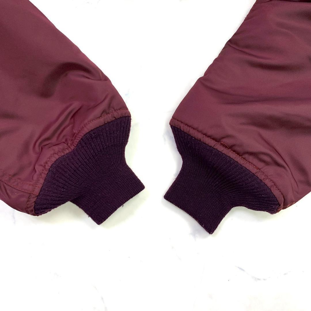 希少カラー★90s USA製 greenbrier MA-1 ボルドー　D433